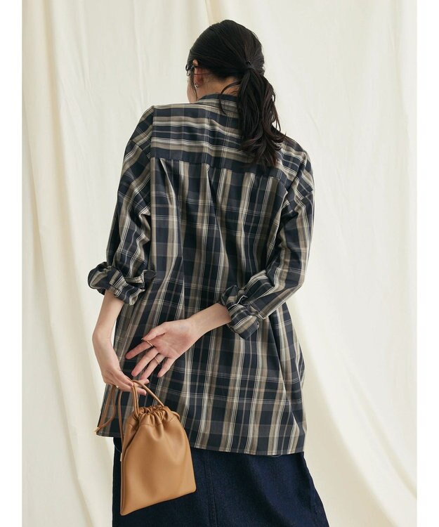 CRAFT STANDARD BOUTIQUE レギュラーカラーシャツ Check Black