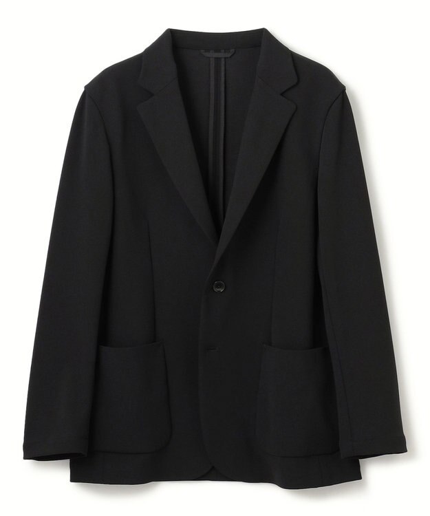 UNFILO MENS 【ストレッチ/シワになりにくい/洗える/接触冷感】BEAUTY MOVE テーラードジャケット ブラック