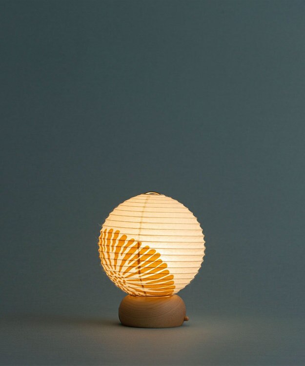 ちょうちん堂 【きもち】HITAMUKI 菊 ちょうちん ライト ホワイト