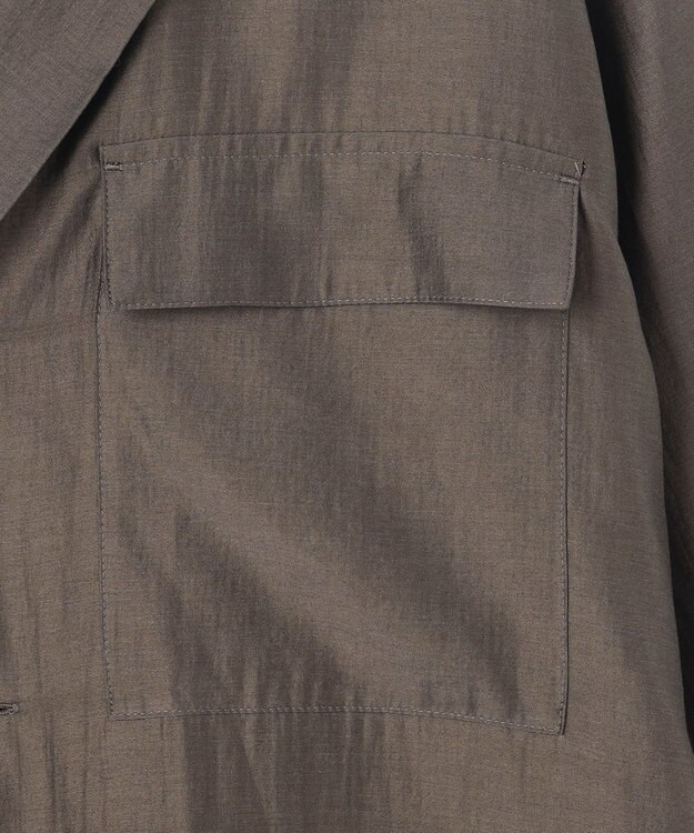 uncrave リヨセルシルクローン シャツ トープ