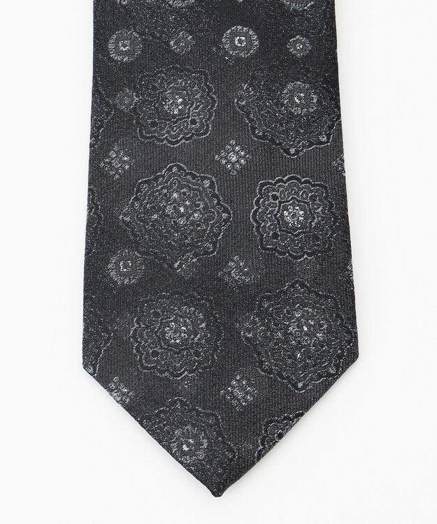 JOSEPH HOMME 【LEON 6月号掲載】オーナメントジャガード　ネクタイ グレー系7