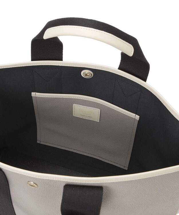 TOPKAPI 【Breath TOPKAPI】SCOTCH GRAIN スコッチグレイン ショルダー付き A4 トート バッグ グレージュ