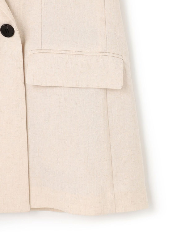 UNFILO 【セットアップ着用可】TENNEN TOUCH ダブルブレスト ジャケット ベージュ