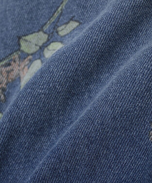 Green Parks ・SUGAR SPOON フラワーptオーバーGジャン Indigo