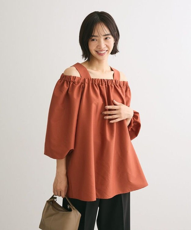 Green Parks ２ｗａｙバルーンスリーブブラウス