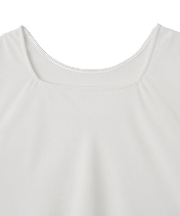 YECCA VECCA 2wayアシメデザインノースリーブブラウス Off White