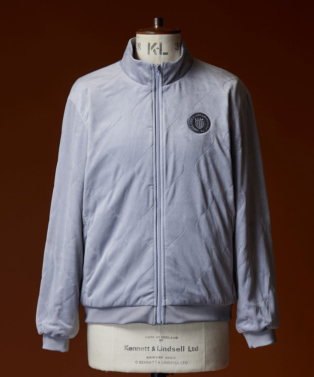 23区GOLF 【UNISEX】リバーシブル トラックジャケット ライトグレー系