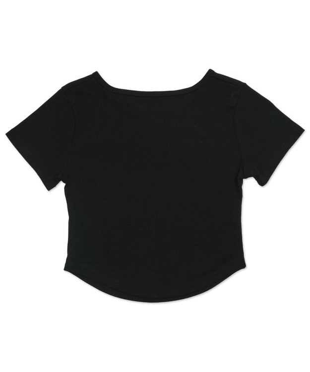 WEGO フロントレースアップピチT ブラック