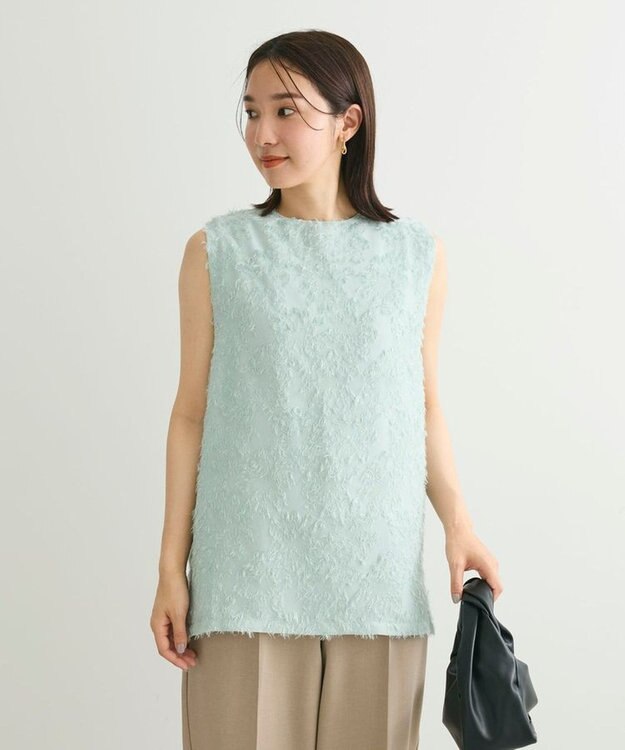 Green Parks マルチＷＡＹ　ジャガードベスト Mint