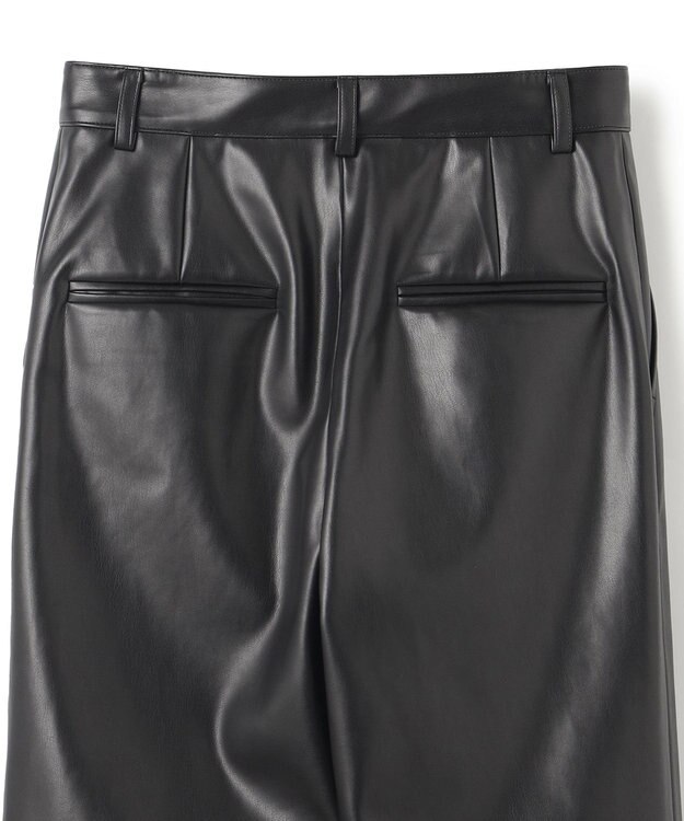 BEIGE， DUPHOT / レザーパンツ Black