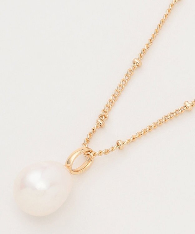 TOCCA NOBLE PEARL NECKLACE 淡水バロックパール ネックレス ゴールド系