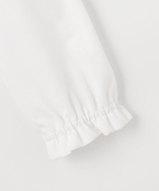 組曲 KIDS 【150-170㎝】ダブルカラー ブラウス オフホワイト系