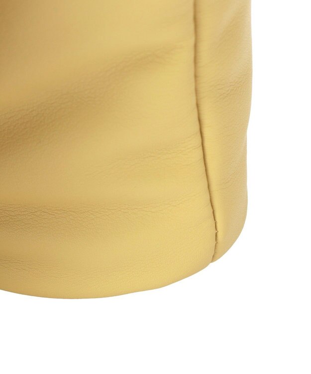 Green Parks パテッドドロストショルダーバッグ Yellow