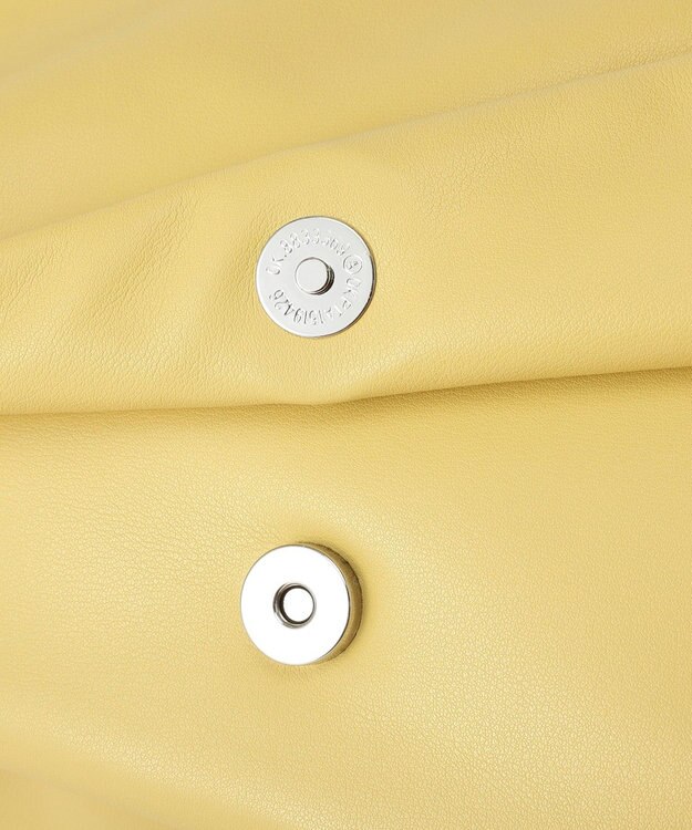 Green Parks パテッドドロストショルダーバッグ Yellow