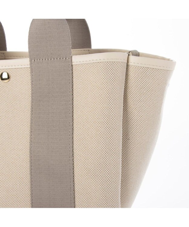 UNBILLION カシュカシュ cachecache / エルガリー2wayテープトート ライトグレー