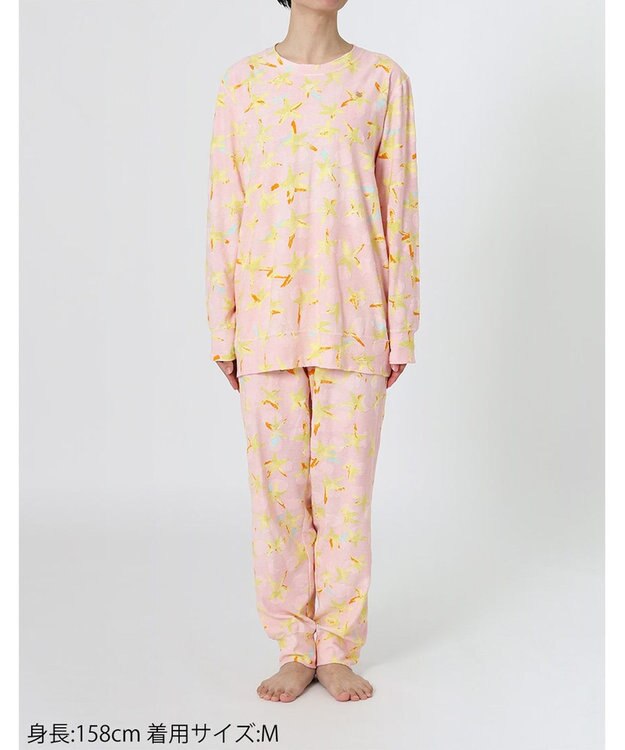 tsumori chisato SLEEP ツモリチサト パジャマ 長袖 長ズボン レディース UDX565 /ワコール ピンク