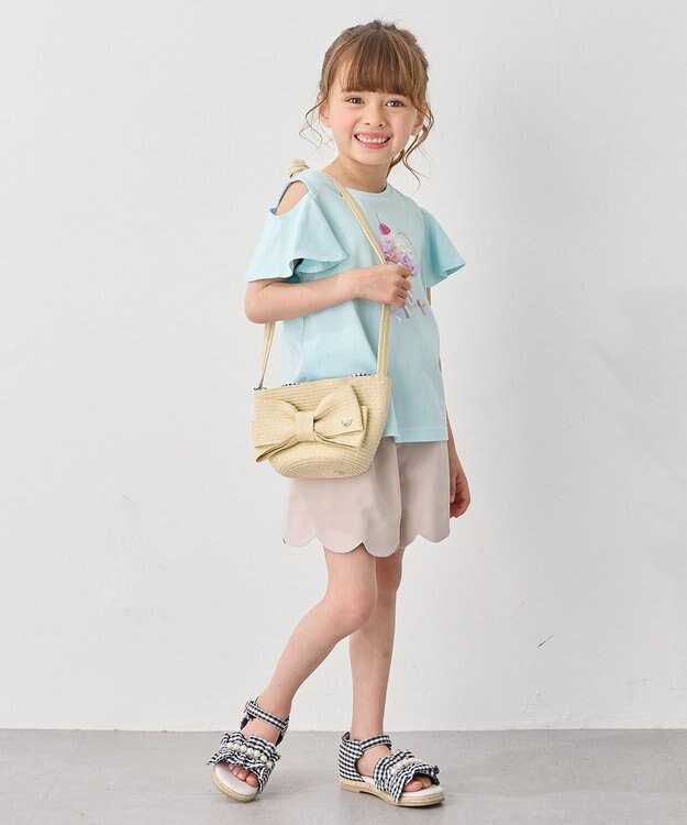 ANY KIDS 【柄が浮き出る】水陸両用 ミラクル ショート パンツ ベージュ