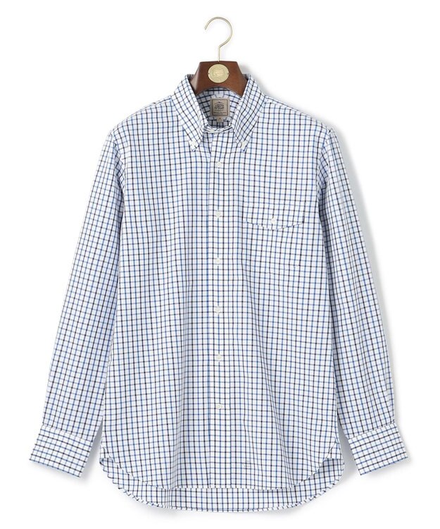 J.PRESS MEN 【WEB・一部店舗限定】タッターソールシャツ/B.D. ネイビー系3