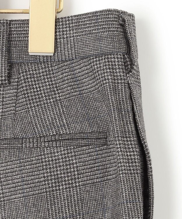 J.PRESS MEN トリートメントウール ストレッチグレナカート スラックス ネイビー系4