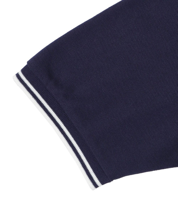 WEGO 【26年春夏新カラー登場/ユニセックス着用ITEM/SMLサイズ展開】U.S. POLO ASSN.別注ラインポロシャツ ネイビー