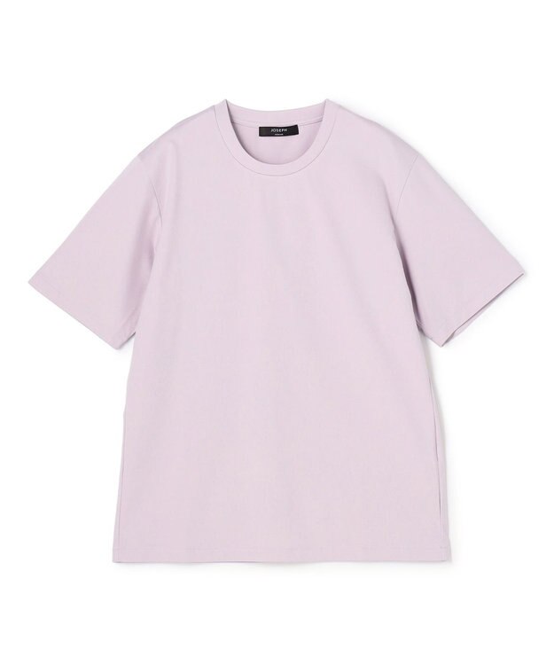 JOSEPH HOMME 【新色追加】ハイゲージベアスムース　クルーネックＴシャツ ライラック系
