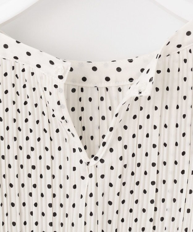 自由区 【WEB限定】ニットカーディガン×ブラウス セット アイボリー系8