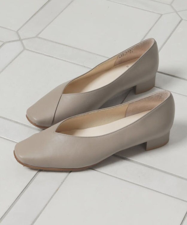 REGAL FOOT COMMUNITY 【ビューフィット】A74W 晴雨兼用パンプス パンプス ライトグレー