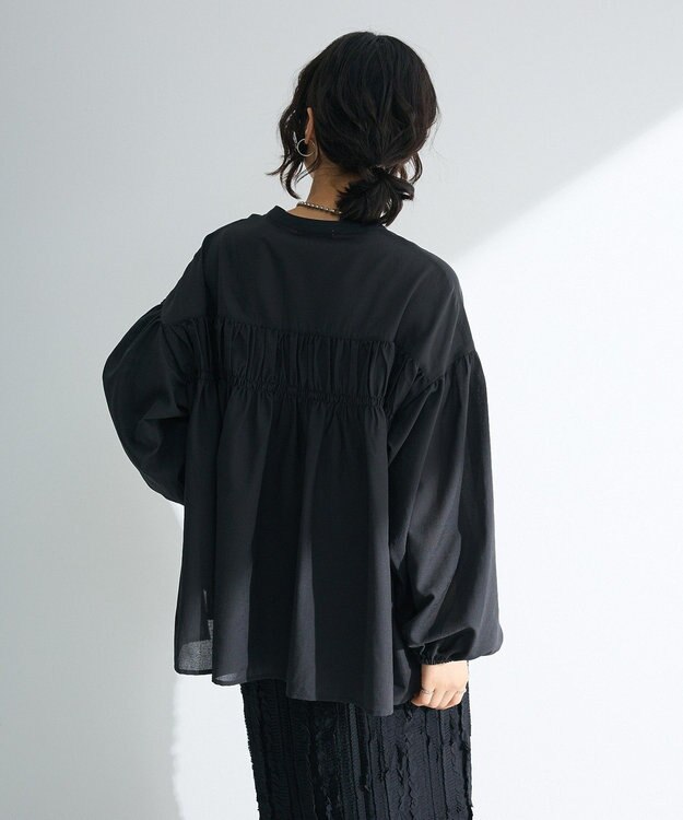 Green Parks シャーリングスキッパーシャツ Orange