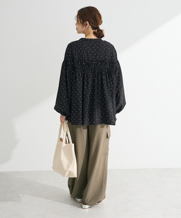 Green Parks シャーリングスキッパーシャツ Orange