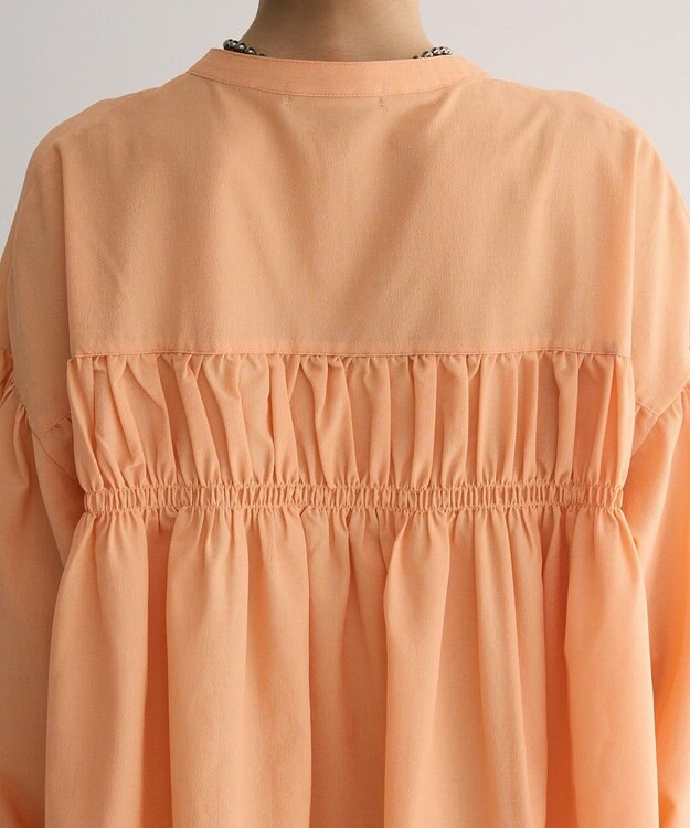 Green Parks シャーリングスキッパーシャツ Orange