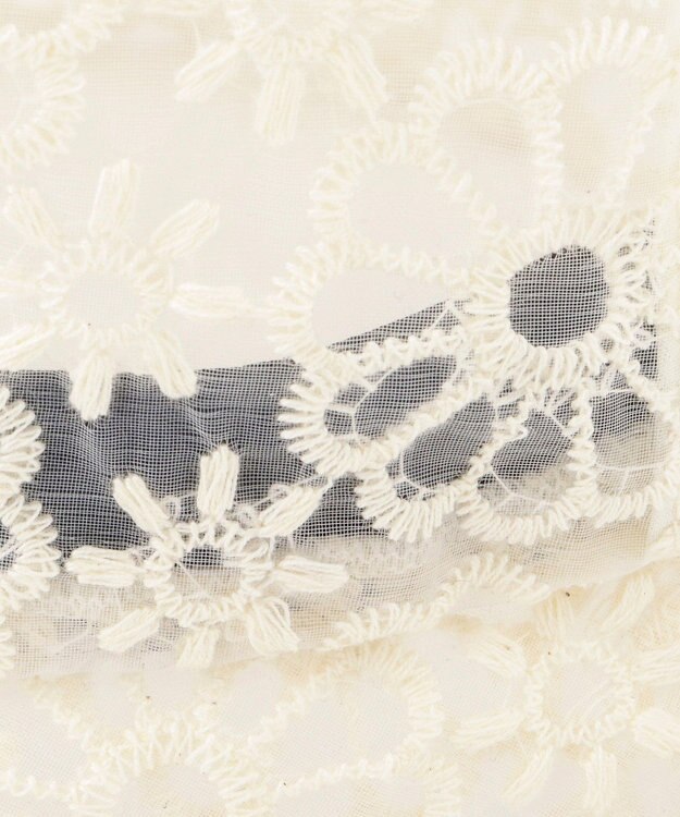 MOONBAT PAUL & JOE(ポール＆ジョー) レースシアーバケットハット ホワイト