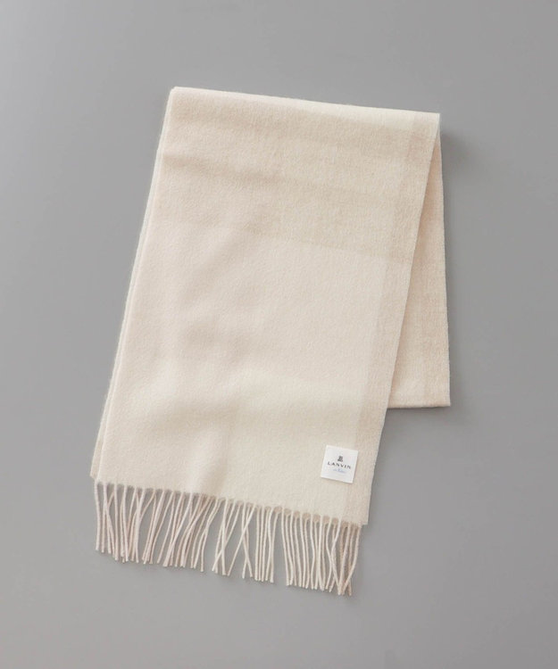 LANVIN en Bleu ランバン オン ブルー ウール チェック柄