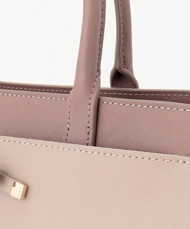 TOCCA 【WEB限定】PRIMULA PETAL LEATHERTOTE トートバッグ ベージュ系1