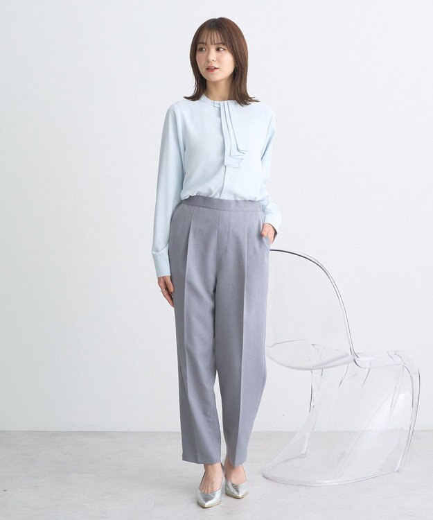 earth music&ecology テーパードパンツ Gray Mixture