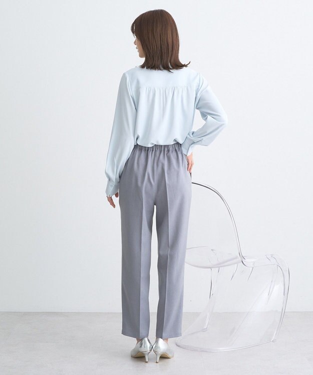 earth music&ecology テーパードパンツ Gray Mixture