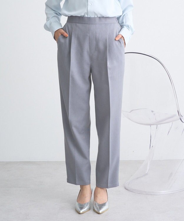 earth music&ecology テーパードパンツ Gray Mixture