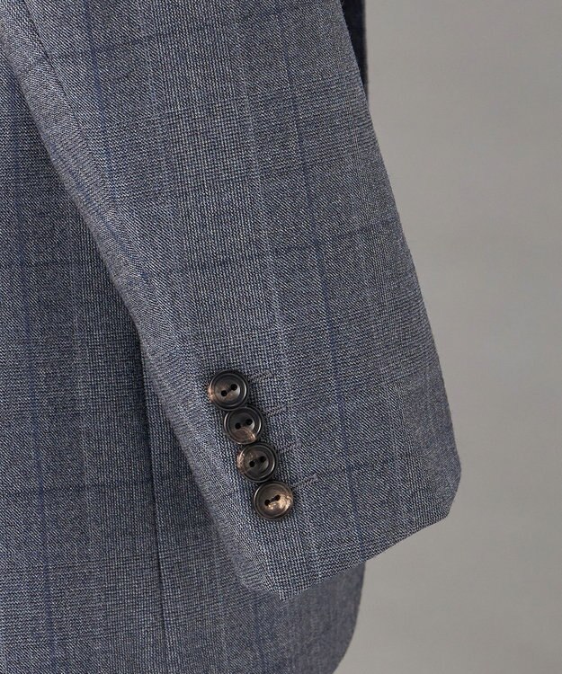 GOTAIRIKU 【ZEGNA/ゼニア】エレクタ スーツ(サックスブルーチェック) サックスブルー×チェック