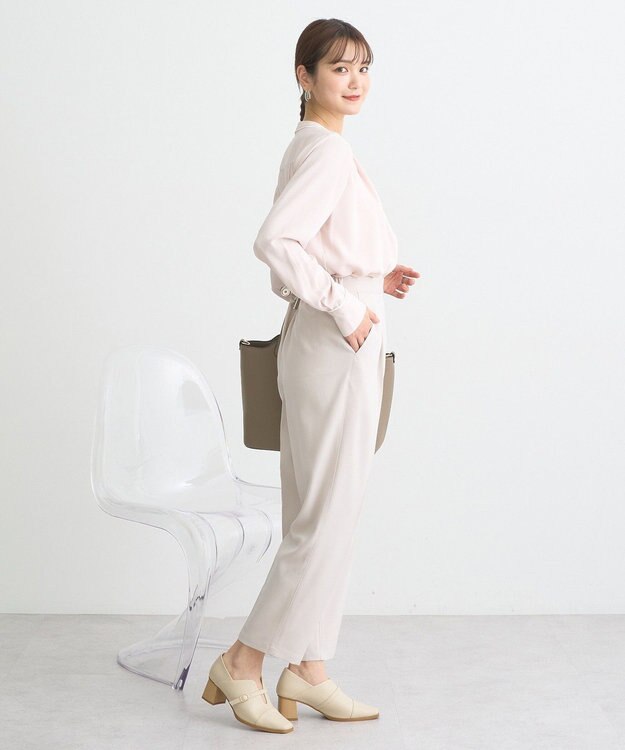 earth music&ecology テーパードパンツ Light Beige