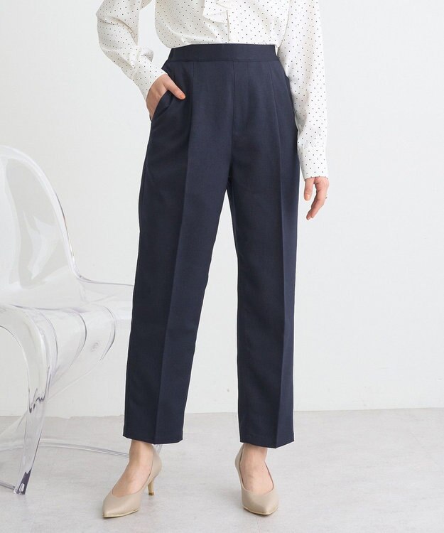 earth music&ecology テーパードパンツ Navy