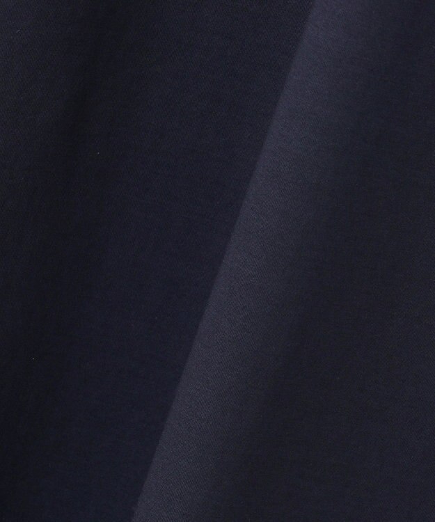 J.PRESS LADIES L 【接触冷感・洗える】プレーティングジャージー ワンピース ネイビー系