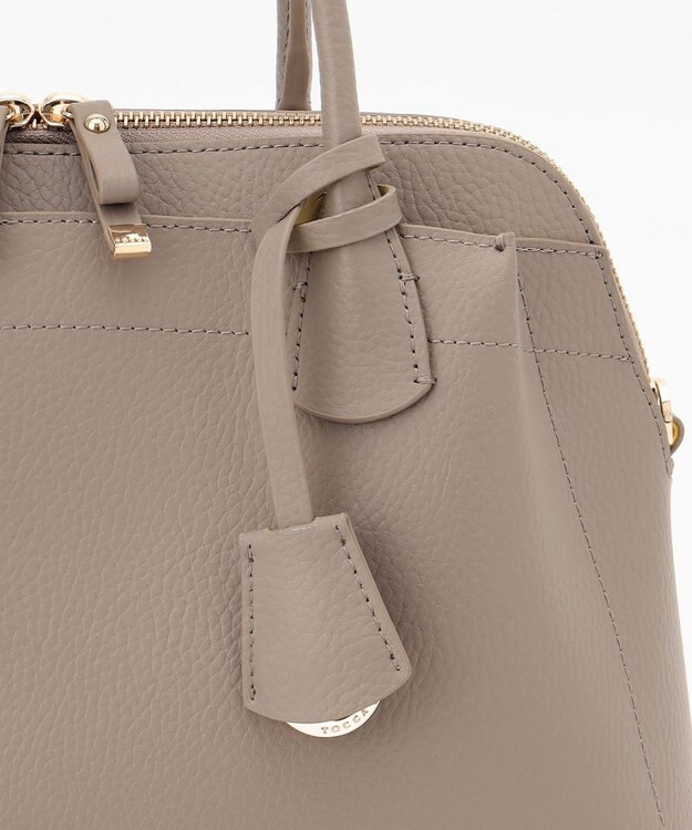 TOCCA NOBLESSE LEATHERTOTE レザートートバッグ ブラウン系