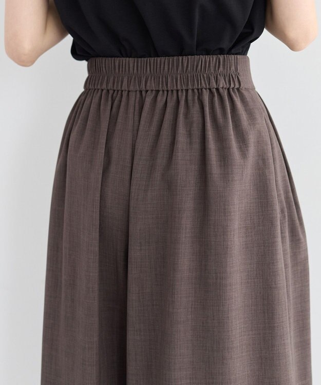 YECCA VECCA 【UVカット】ガウチョパンツ Brown