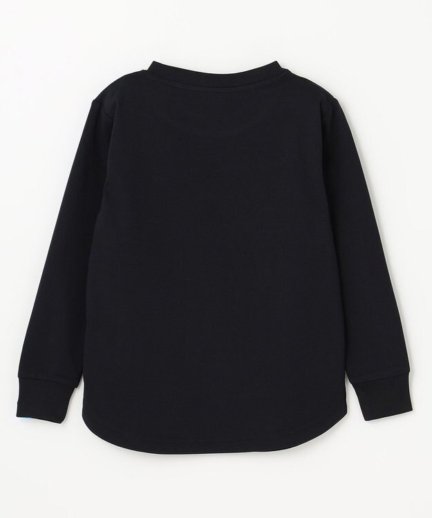 SHARE PARK LADIES 【KIDS】UVカット アートコラボロングTシャツ〈CAMP〉 ブラック