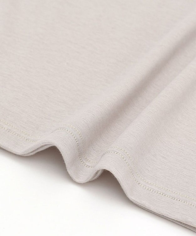 WACOAL MEN インナー　綿100％　洗濯してもやわらかさ続く　毛玉になりにくい　3分袖　Vネック　/ワコールメン　WL5123 ベージュ