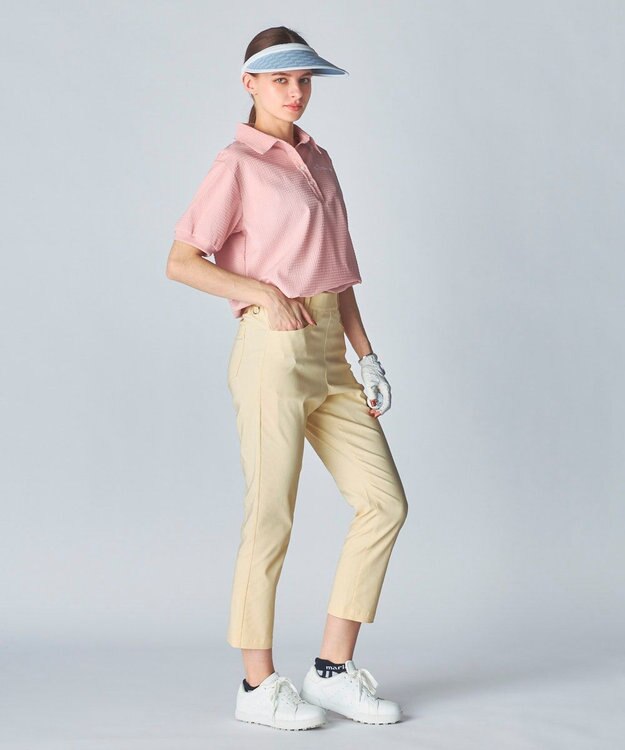 FILA GOLF／marie claire 【marie claire SPORT】【美楽】コードレーンイージーパンツ ベージュ