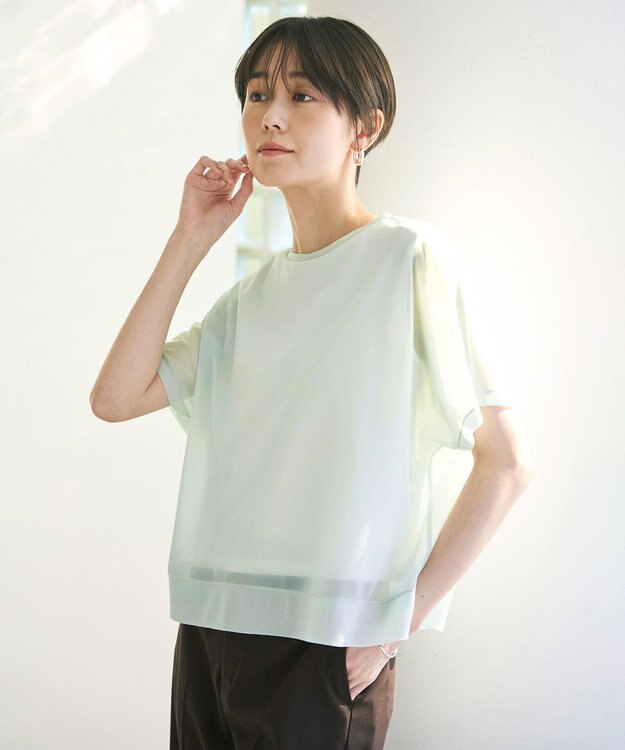 UNFILO シアーレイヤードT ミント