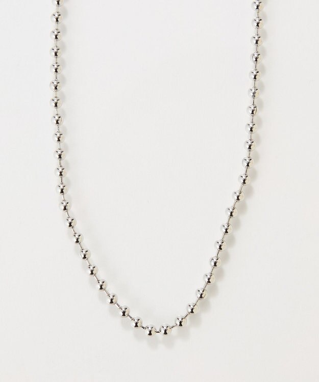 Phoebe 【金属アレルギー対応】ドットラインチョーカー　シルバー/ニッケルフリー/41.5cm シルバー