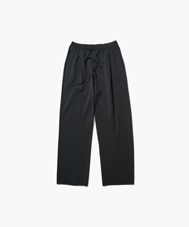 ATON 50/2 NATURAL DYED ORGANIC | ストレートイージーパンツ CHARCOAL GRAY