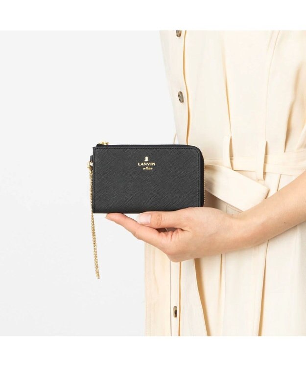 LANVIN en Bleu リュクサンブール フラグメントケース ダークネイビー