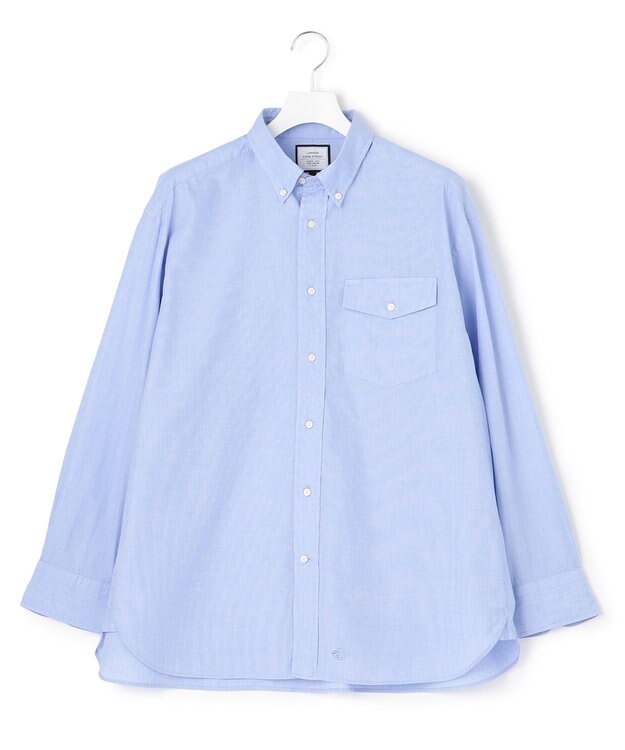J.PRESS YORK STREET 【UNISEX】ボタンダウンシャツ サックスブルー系